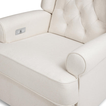 NamesakeNamesake Harbour Electronic Recliner and Swivel Glider in Eco-Performance Fabric with USB port | Water Repellent & Stain ResistantBabysupermarket