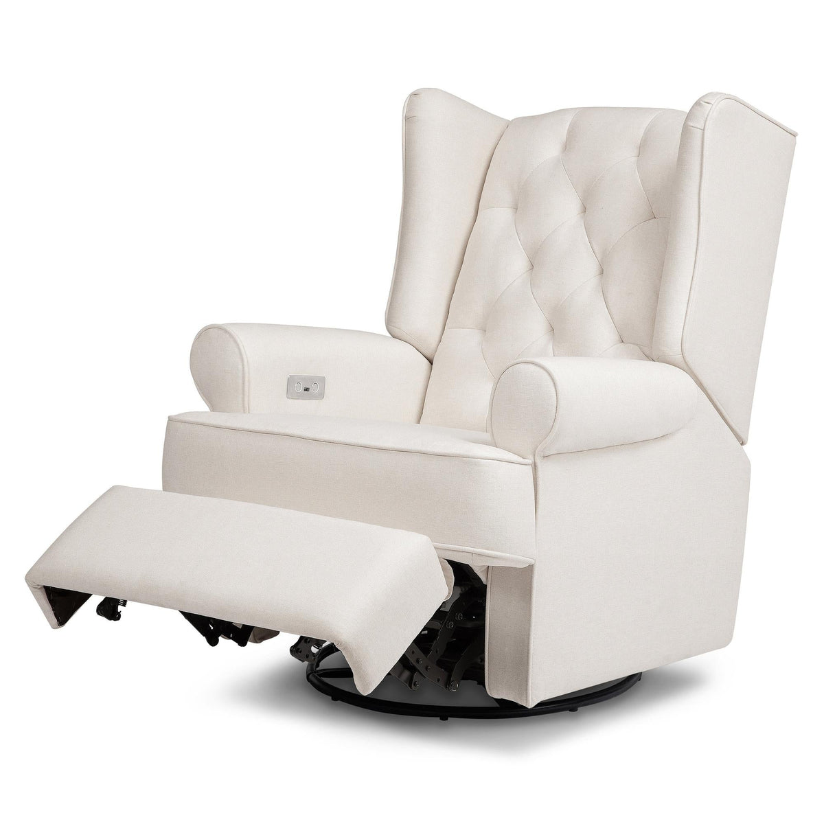 NamesakeNamesake Harbour Electronic Recliner and Swivel Glider in Eco-Performance Fabric with USB port | Water Repellent & Stain ResistantBabysupermarket