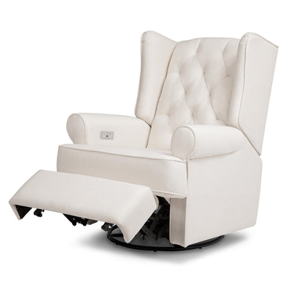 NamesakeNamesake Harbour Electronic Recliner and Swivel Glider in Eco-Performance Fabric with USB port | Water Repellent & Stain ResistantBabysupermarket