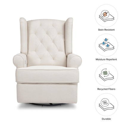 NamesakeNamesake Harbour Electronic Recliner and Swivel Glider in Eco-Performance Fabric with USB port | Water Repellent & Stain ResistantBabysupermarket