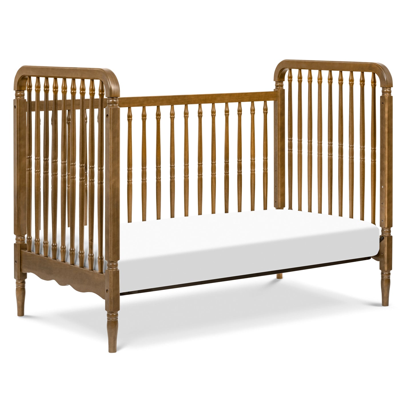 Namesake Cribs Namesake Liberty 3-in-1 Convertible Spindle Crib with Toddler Bed Conversion Kit
