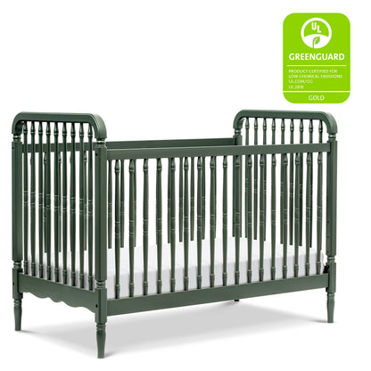Namesake Cribs Namesake Liberty 3-in-1 Convertible Spindle Crib with Toddler Bed Conversion Kit