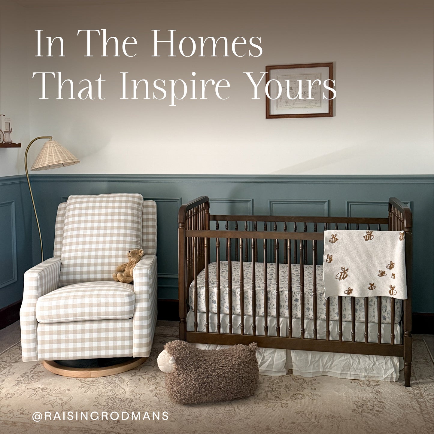 Namesake Cribs Namesake Liberty 3-in-1 Convertible Spindle Crib with Toddler Bed Conversion Kit