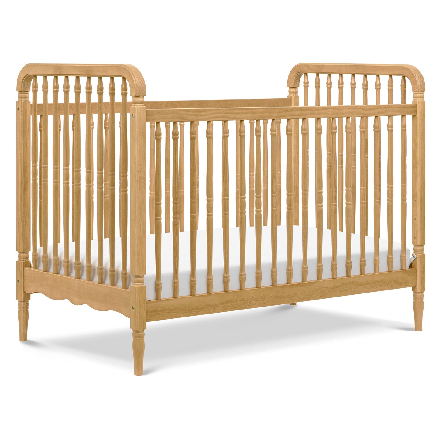 Namesake Cribs Namesake Liberty 3-in-1 Convertible Spindle Crib with Toddler Bed Conversion Kit