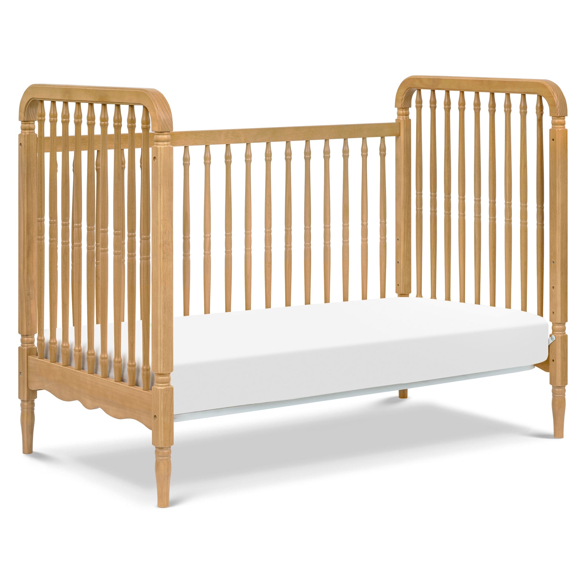 Namesake Cribs Namesake Liberty 3-in-1 Convertible Spindle Crib with Toddler Bed Conversion Kit