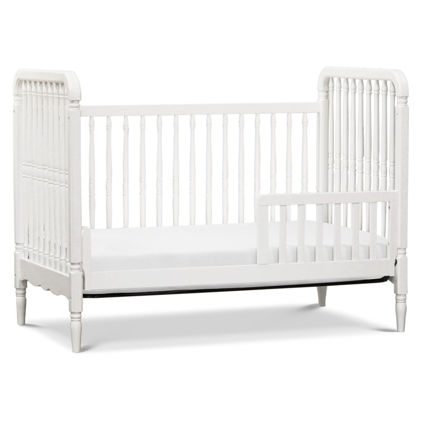 Namesake Cribs Namesake Liberty 3-in-1 Convertible Spindle Crib with Toddler Bed Conversion Kit