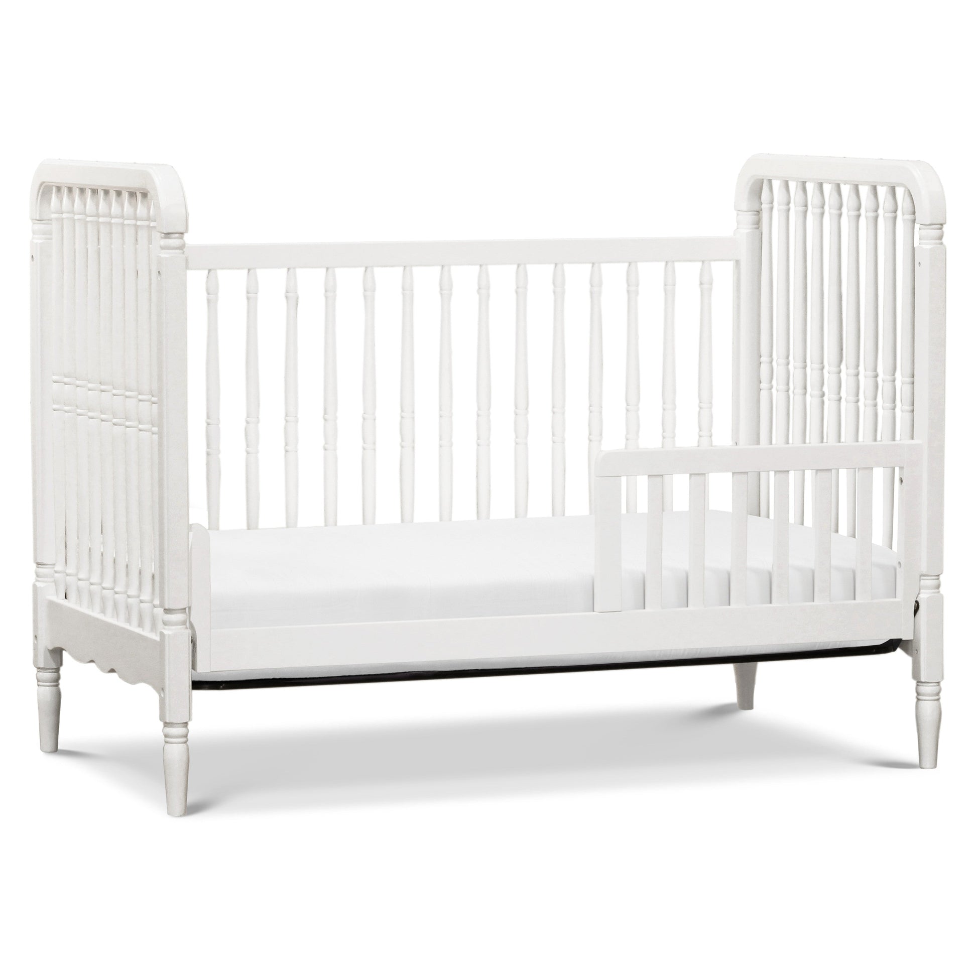 Namesake Cribs Namesake Liberty 3-in-1 Convertible Spindle Crib with Toddler Bed Conversion Kit