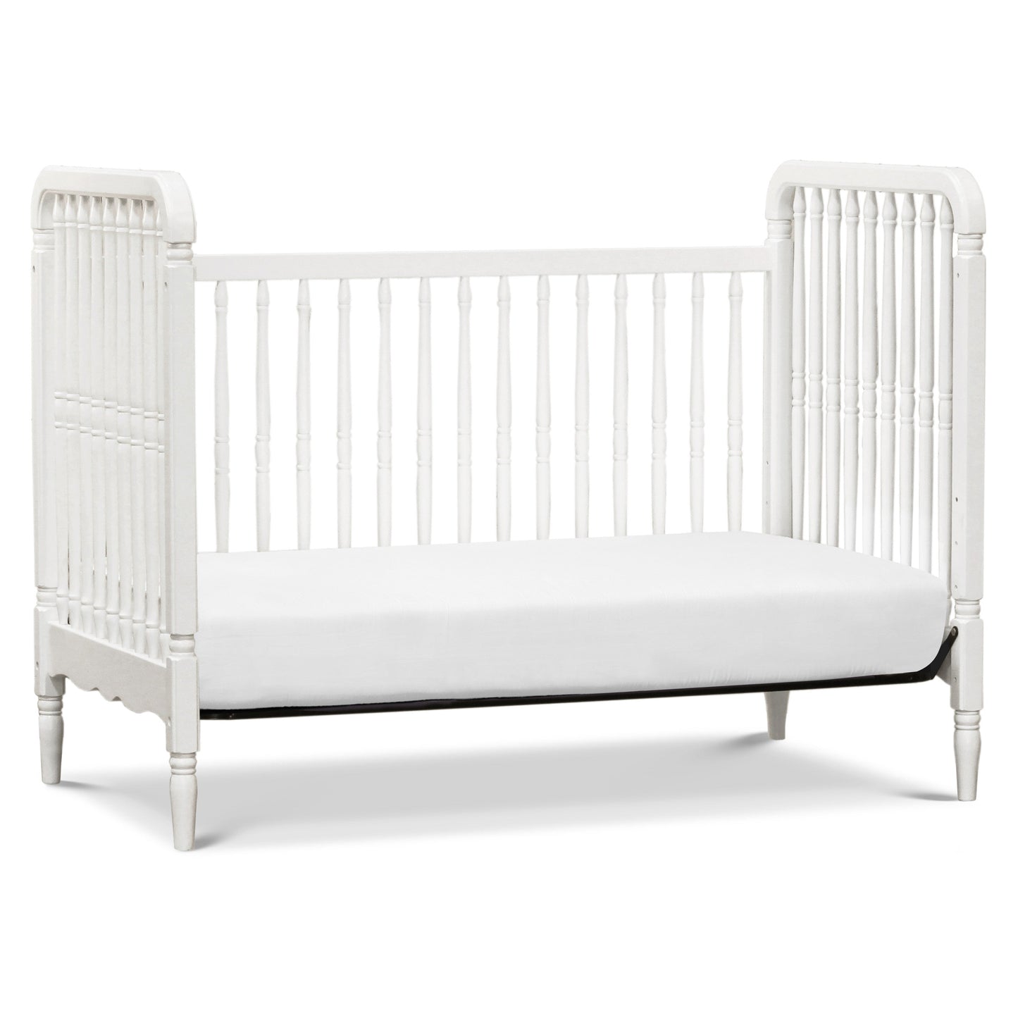 Namesake Cribs Namesake Liberty 3-in-1 Convertible Spindle Crib with Toddler Bed Conversion Kit