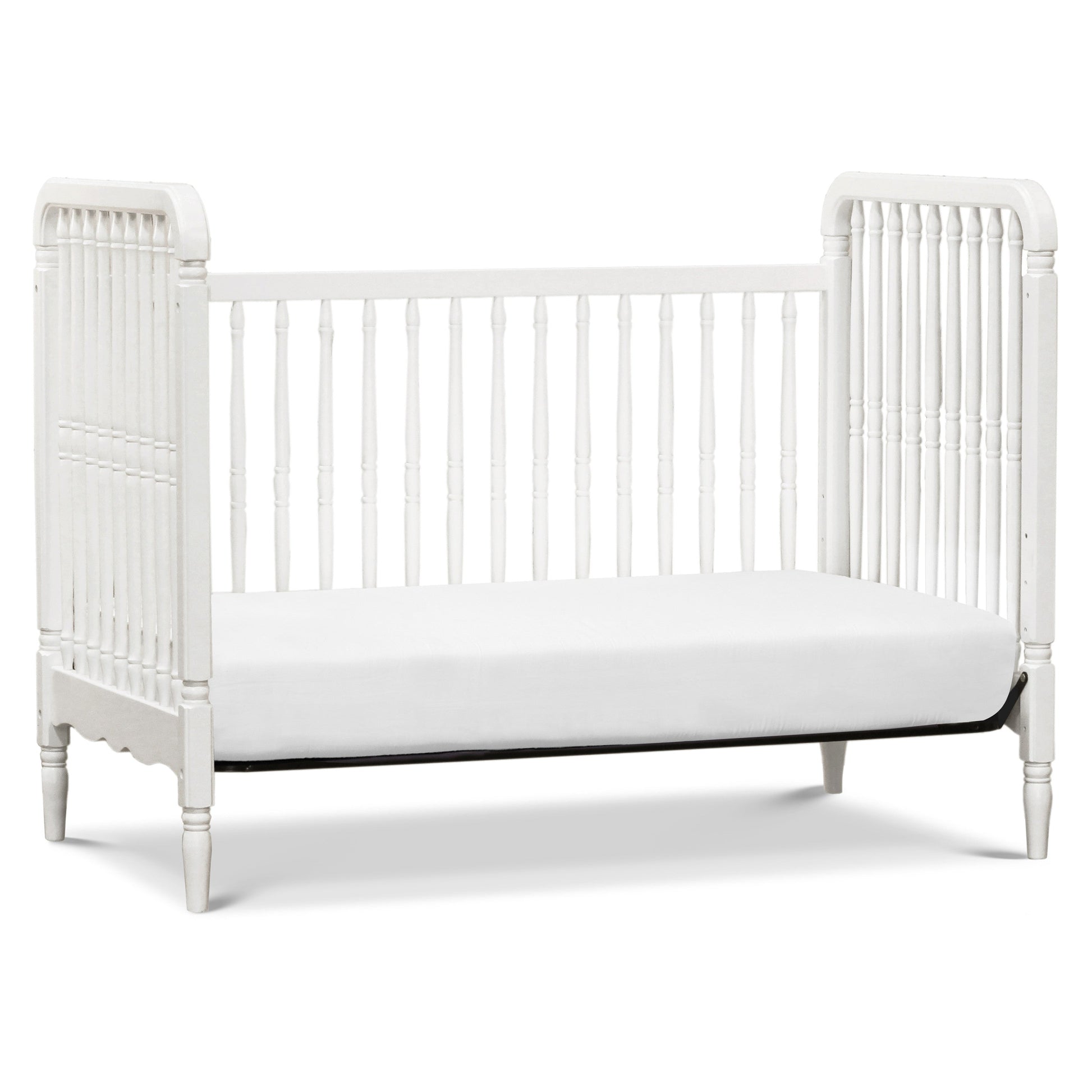 Namesake Cribs Namesake Liberty 3-in-1 Convertible Spindle Crib with Toddler Bed Conversion Kit