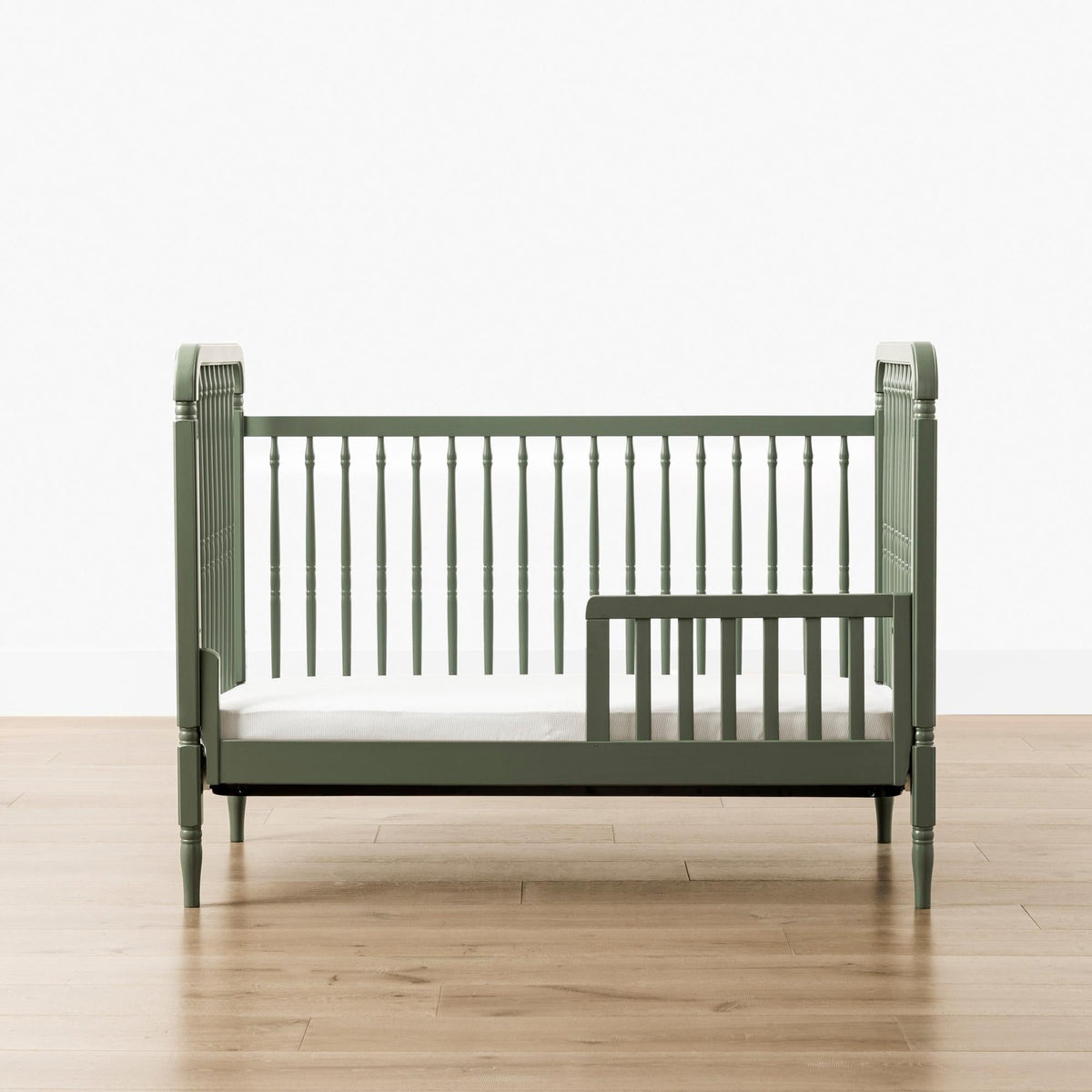 NamesakeNamesake Liberty 3-in-1 Convertible Spindle Crib with Toddler Bed Conversion KitBabysupermarket