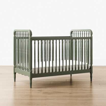 NamesakeNamesake Liberty 3-in-1 Convertible Spindle Crib with Toddler Bed Conversion KitBabysupermarket