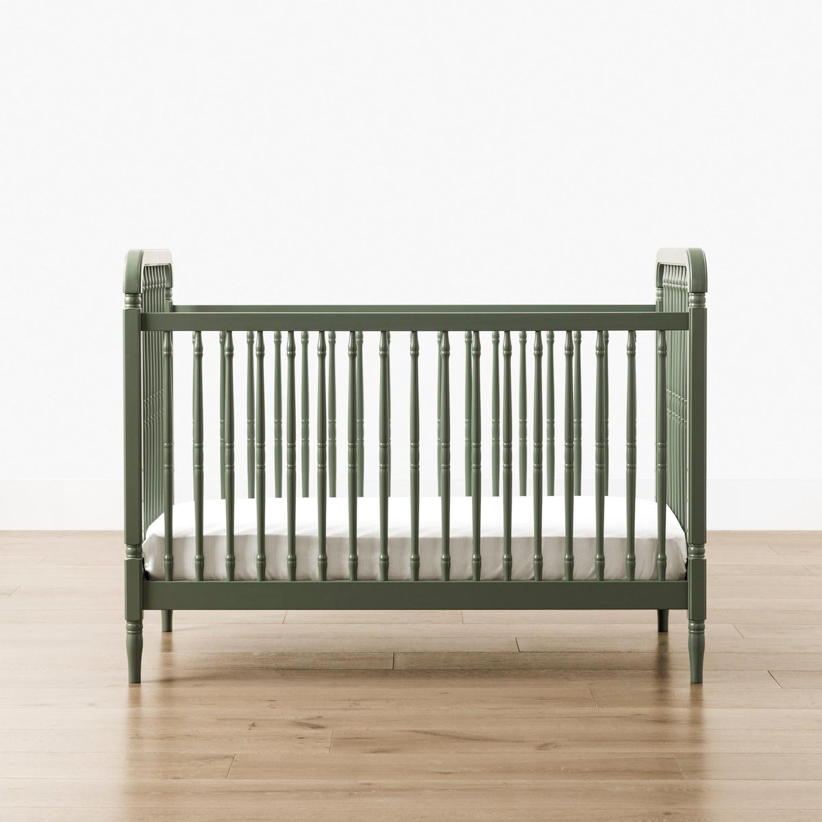 NamesakeNamesake Liberty 3-in-1 Convertible Spindle Crib with Toddler Bed Conversion KitBabysupermarket
