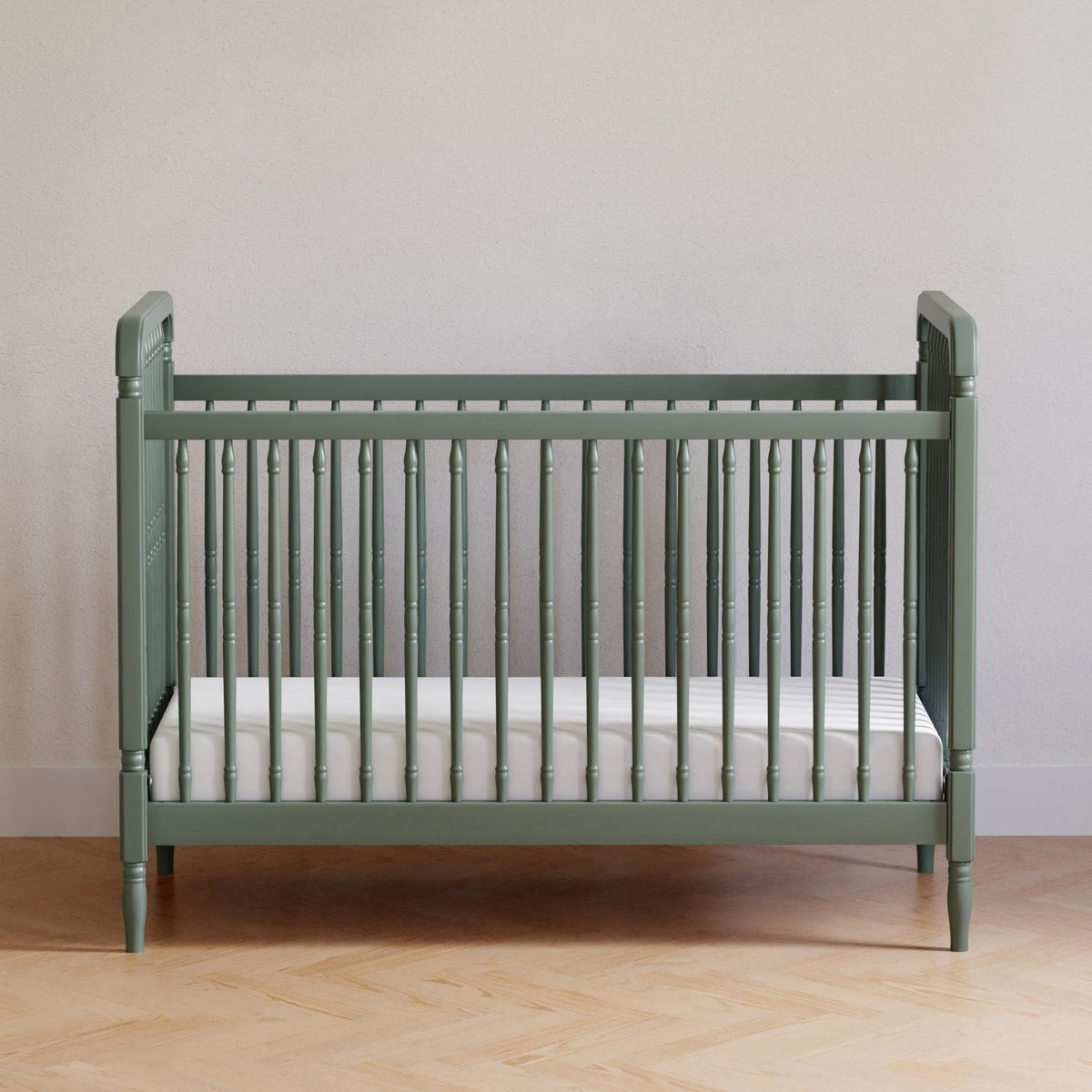 NamesakeNamesake Liberty 3-in-1 Convertible Spindle Crib with Toddler Bed Conversion KitBabysupermarket