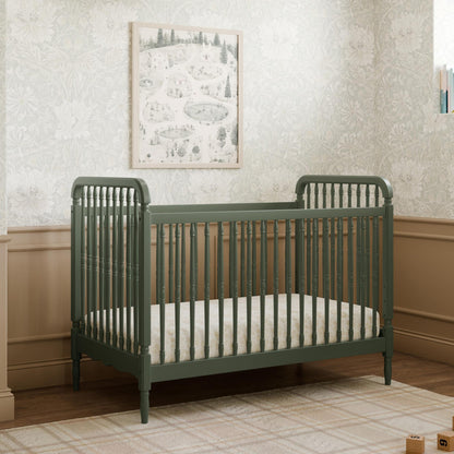 NamesakeNamesake Liberty 3-in-1 Convertible Spindle Crib with Toddler Bed Conversion KitBabysupermarket