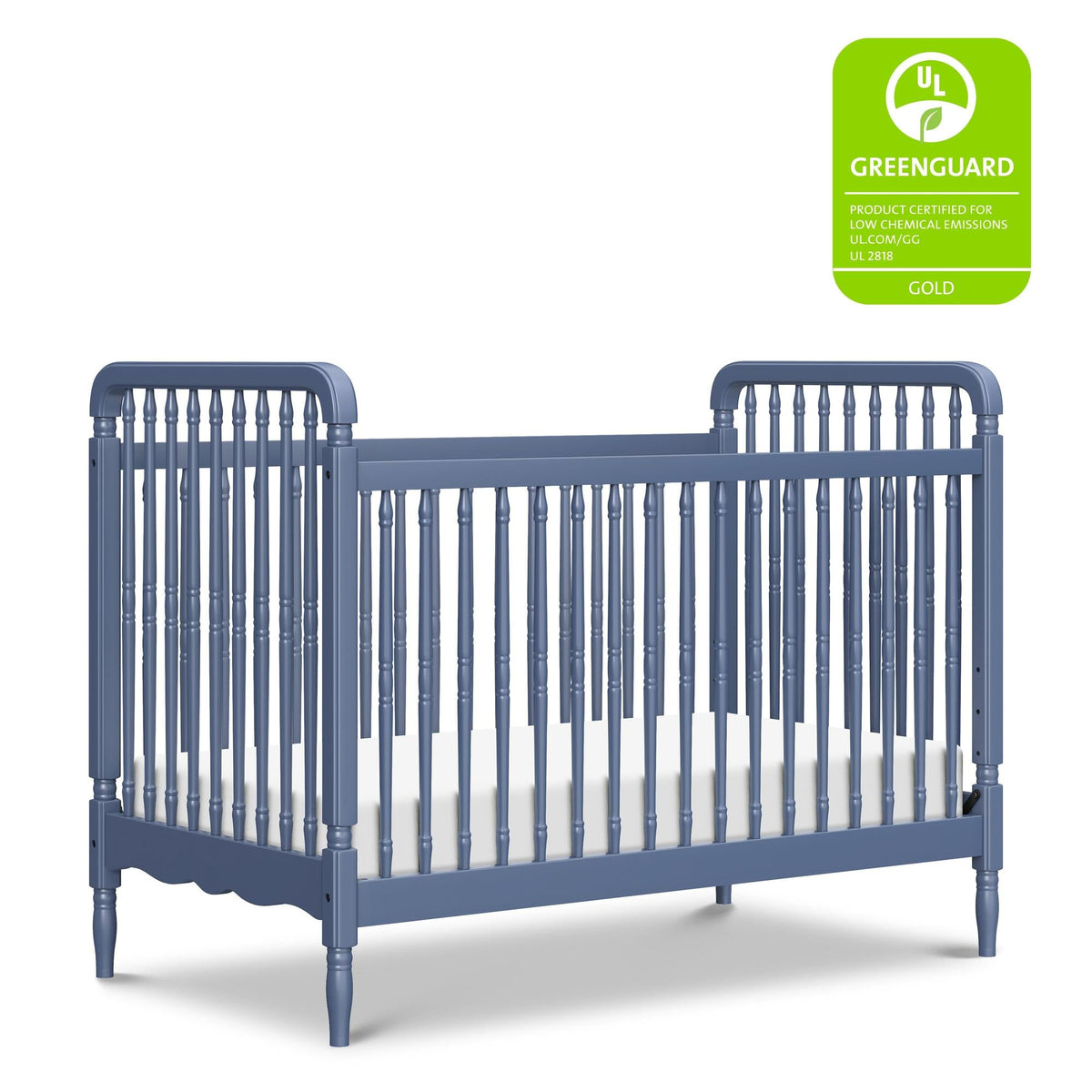 NamesakeNamesake Liberty 3-in-1 Convertible Spindle Crib with Toddler Bed Conversion KitBabysupermarket