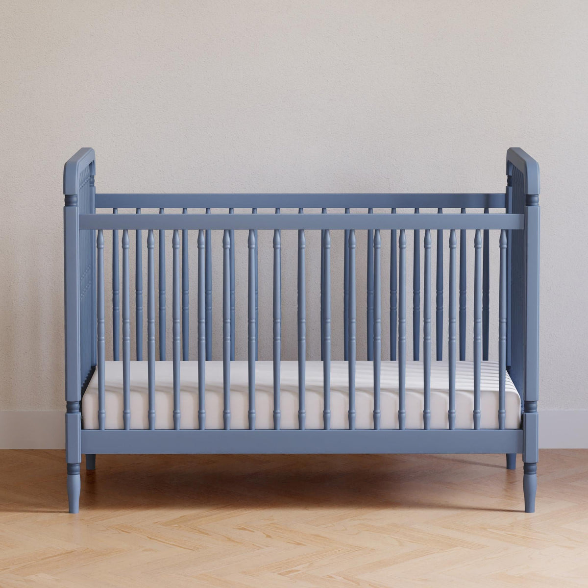 NamesakeNamesake Liberty 3-in-1 Convertible Spindle Crib with Toddler Bed Conversion KitBabysupermarket