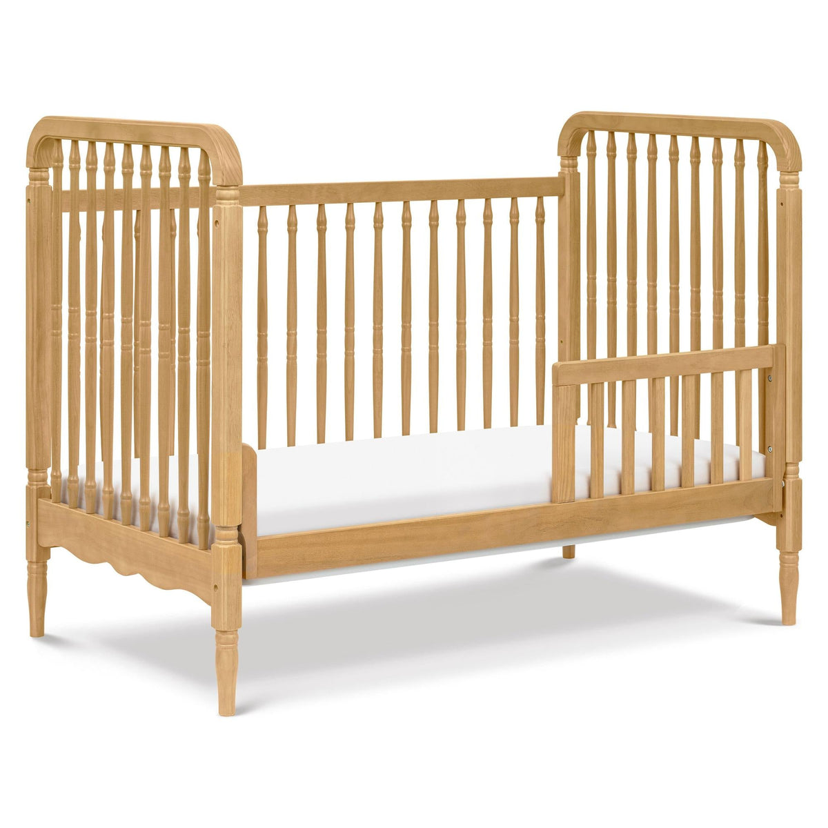NamesakeNamesake Liberty 3-in-1 Convertible Spindle Crib with Toddler Bed Conversion KitBabysupermarket