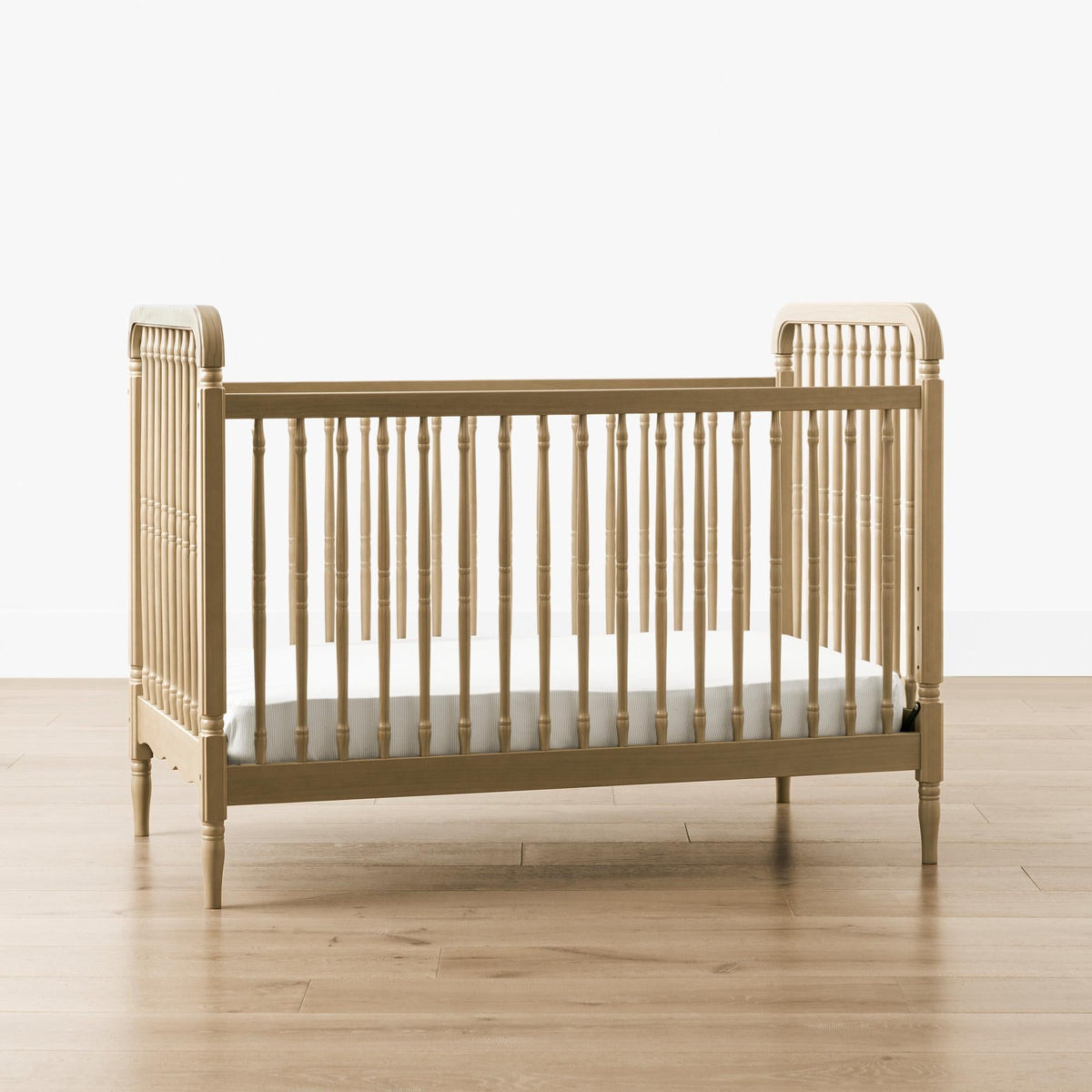 NamesakeNamesake Liberty 3-in-1 Convertible Spindle Crib with Toddler Bed Conversion KitBabysupermarket