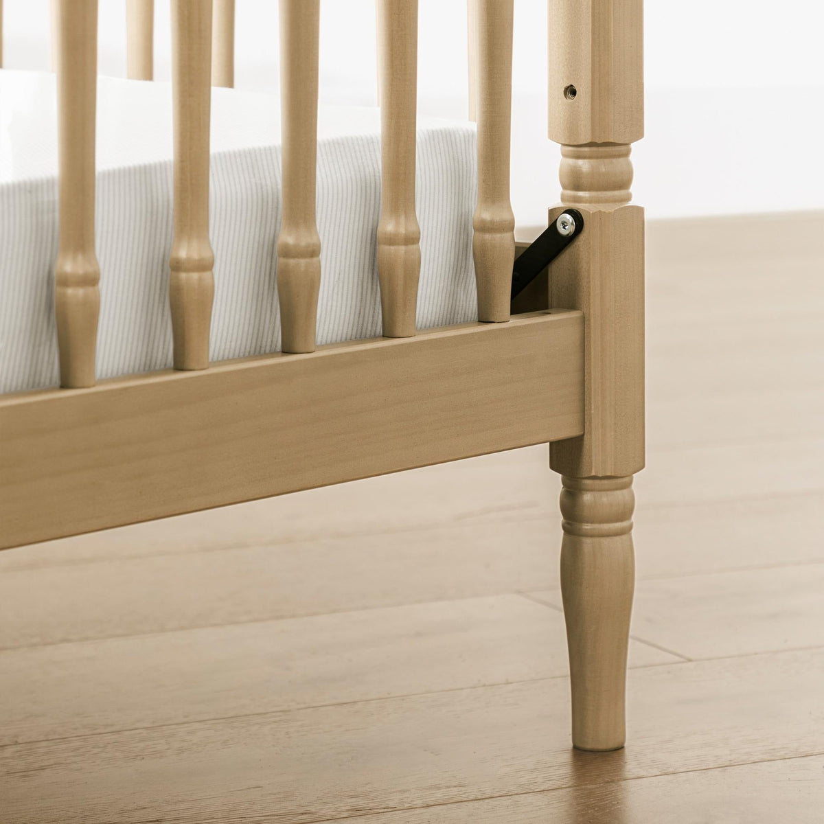 NamesakeNamesake Liberty 3-in-1 Convertible Spindle Crib with Toddler Bed Conversion KitBabysupermarket