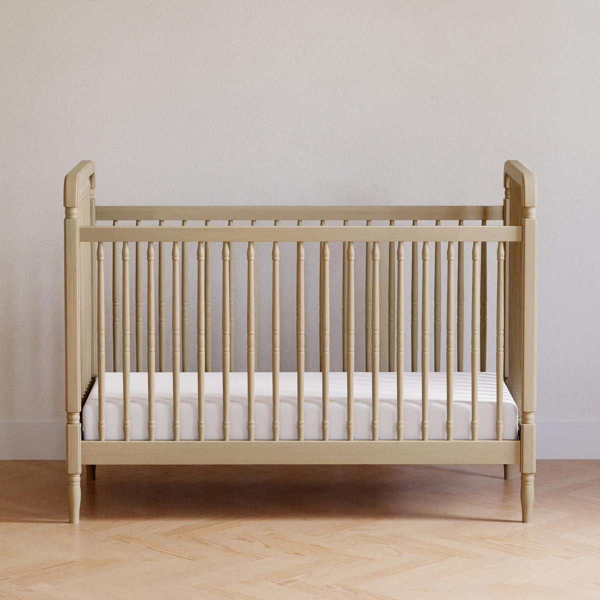NamesakeNamesake Liberty 3-in-1 Convertible Spindle Crib with Toddler Bed Conversion KitBabysupermarket