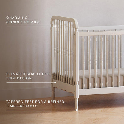NamesakeNamesake Liberty 3-in-1 Convertible Spindle Crib with Toddler Bed Conversion KitBabysupermarket