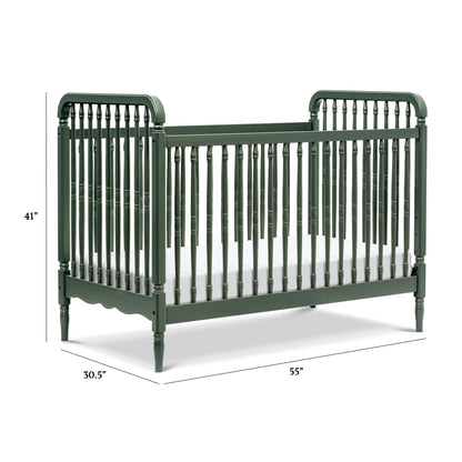Namesake Cribs Namesake Liberty 3-in-1 Convertible Spindle Crib with Toddler Bed Conversion Kit
