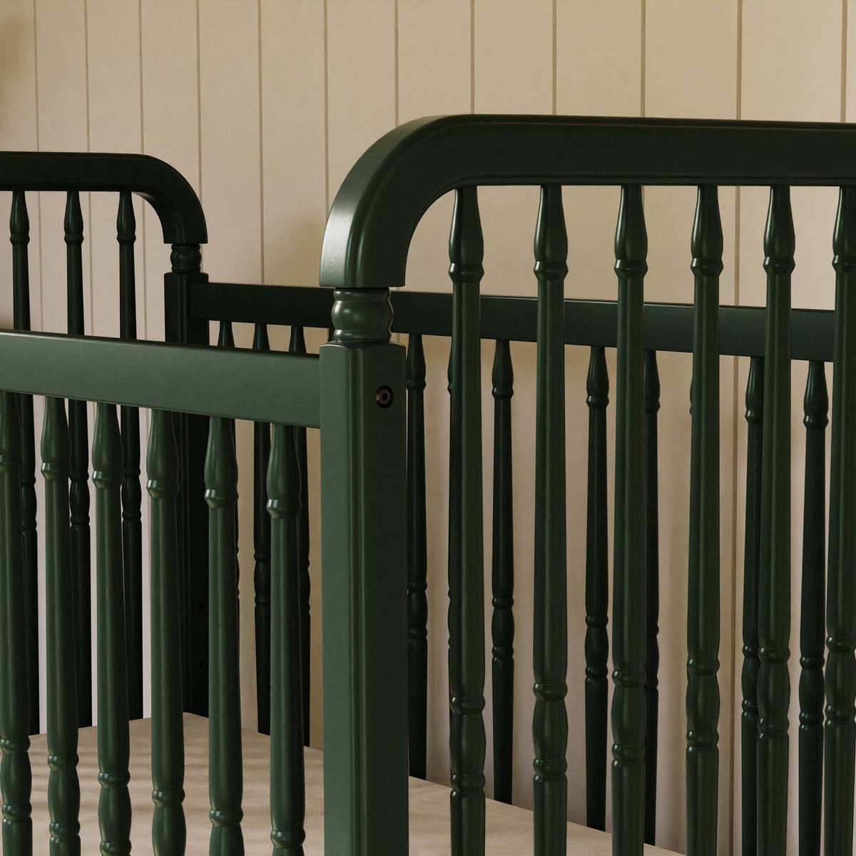 Namesake Cribs Namesake Liberty 3-in-1 Convertible Spindle Crib with Toddler Bed Conversion Kit