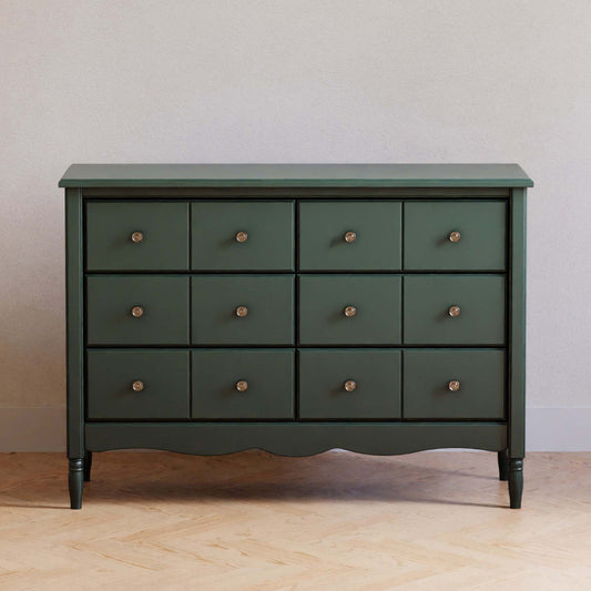 Namesake Dressers Forest Green Namesake Liberty 6-Drawer Dresser