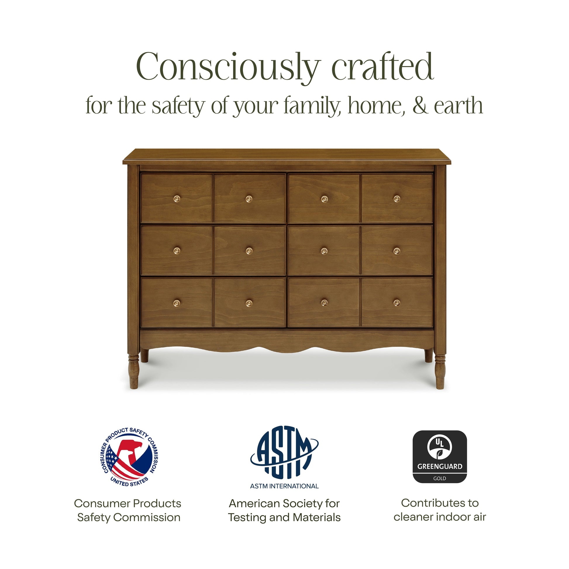 Namesake Dressers Namesake Liberty 6-Drawer Dresser
