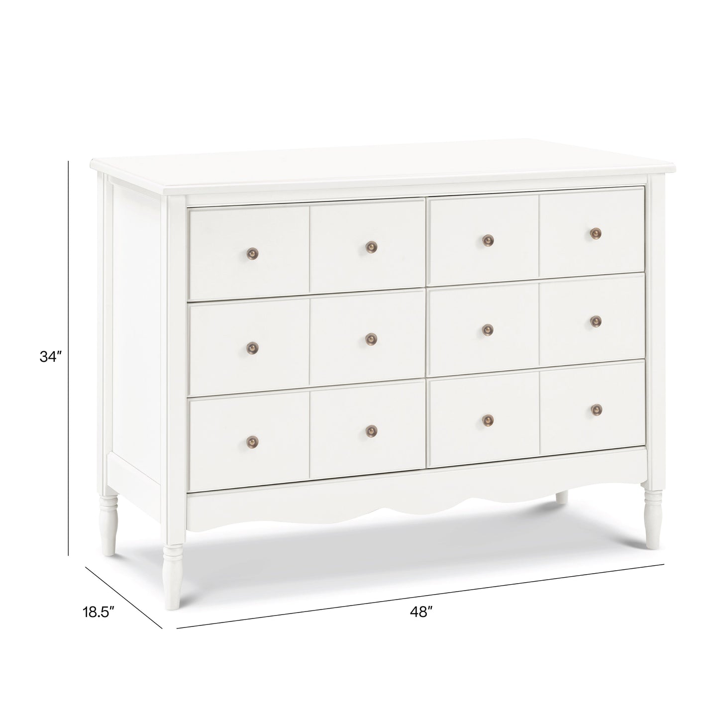 Namesake Dressers Namesake Liberty 6-Drawer Dresser