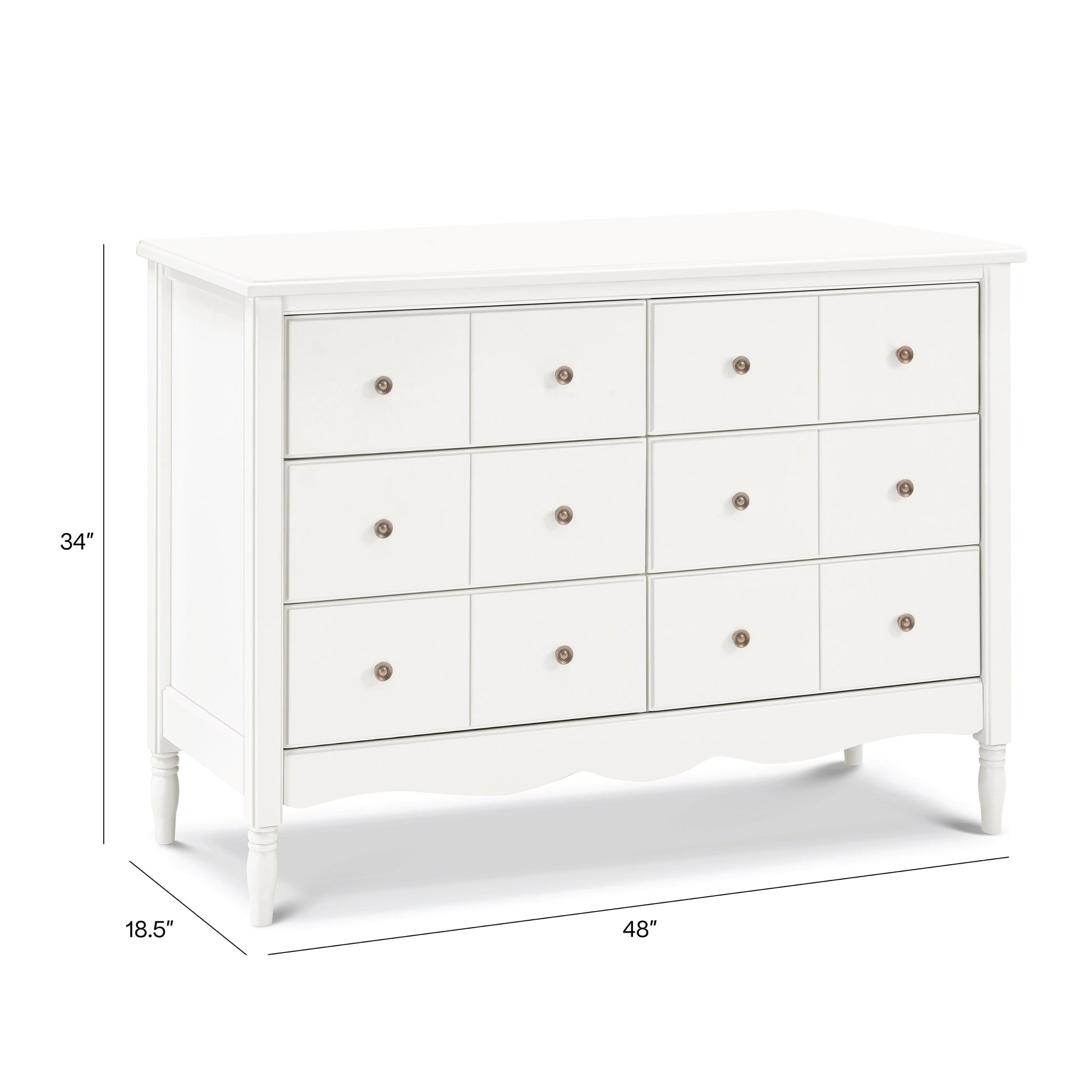 Namesake Dressers Namesake Liberty 6-Drawer Dresser