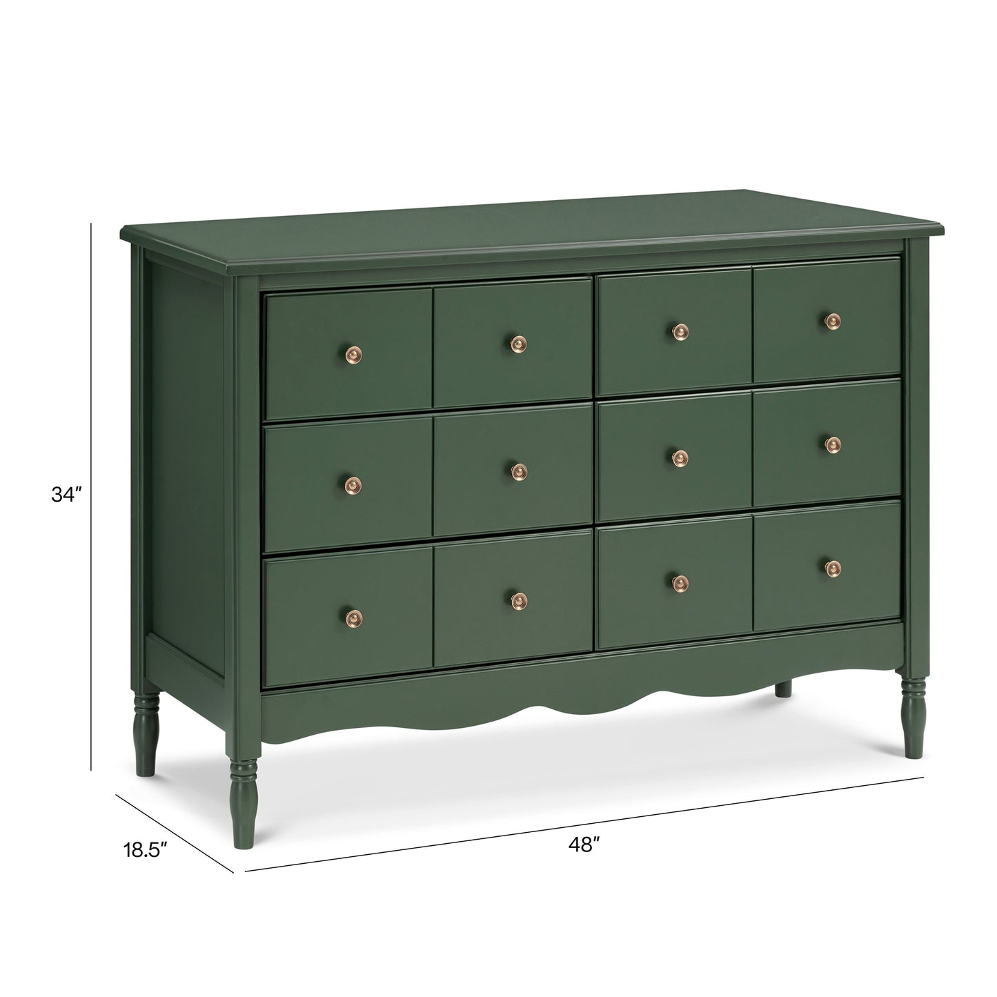 Namesake Dressers Namesake Liberty 6-Drawer Dresser