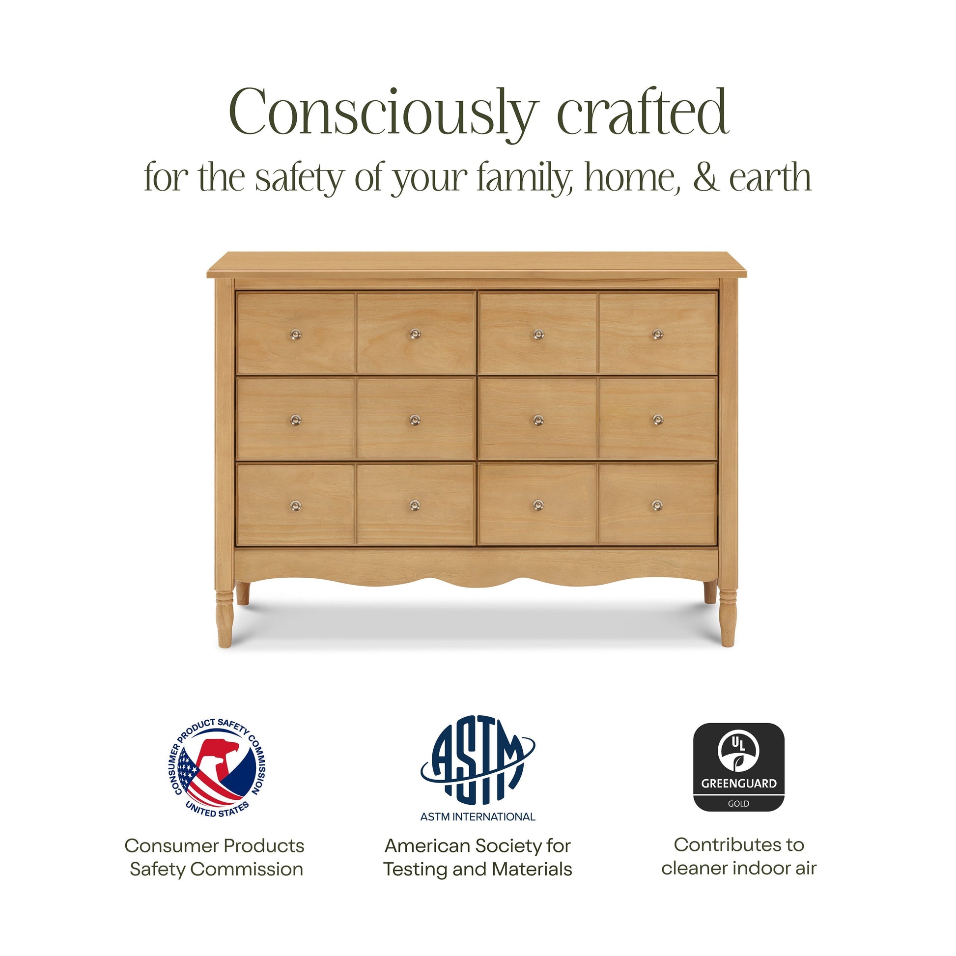 Namesake Dressers Namesake Liberty 6-Drawer Dresser