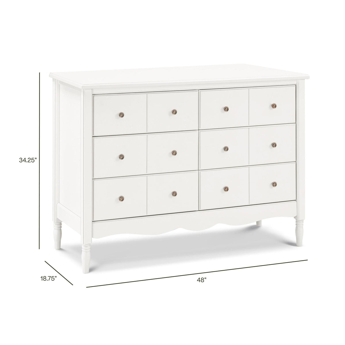 NamesakeNamesake Liberty 6-Drawer DresserBabysupermarket