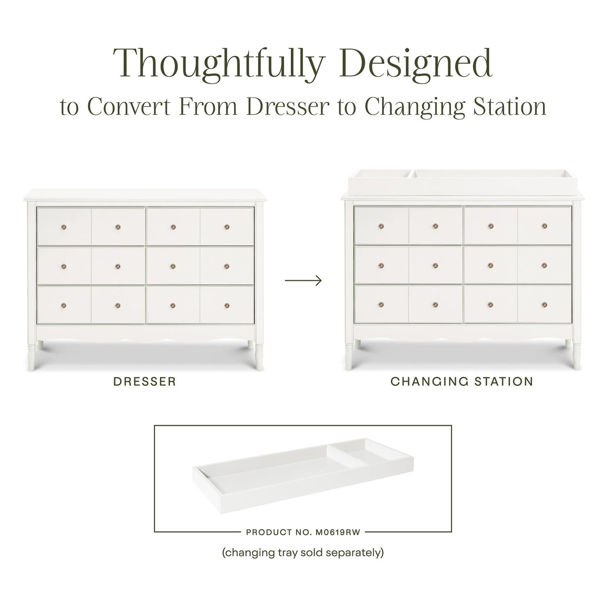 NamesakeNamesake Liberty 6-Drawer DresserBabysupermarket