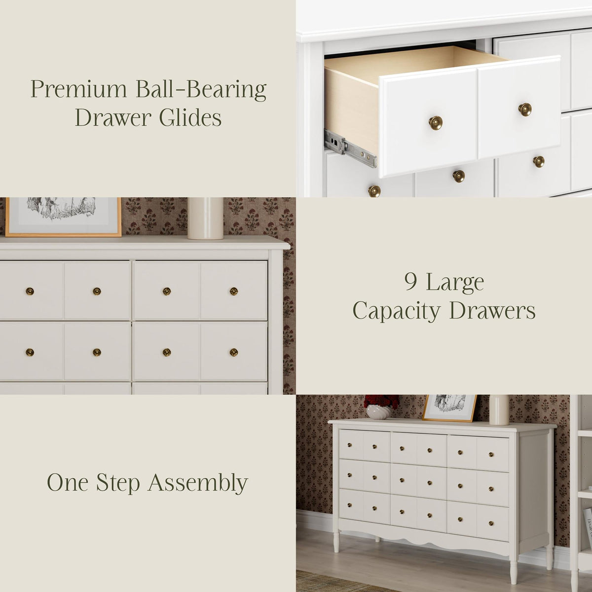 NamesakeNamesake Liberty 9-Drawer DresserBabysupermarket