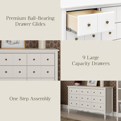 NamesakeNamesake Liberty 9-Drawer DresserBabysupermarket