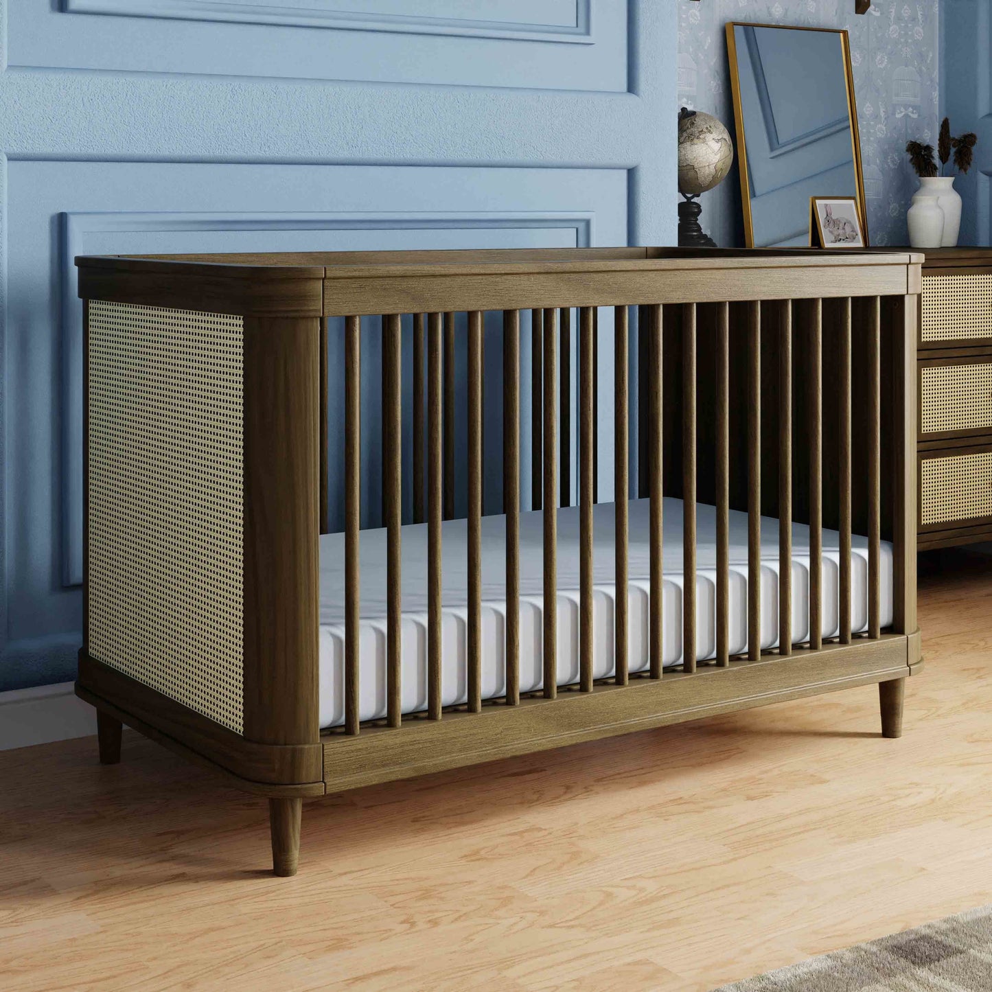 NamesakeNamesake Marin with Cane 3-in-1 Convertible CribBabysupermarket