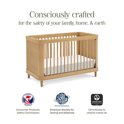 NamesakeNamesake Marin with Cane 3-in-1 Convertible CribBabysupermarket