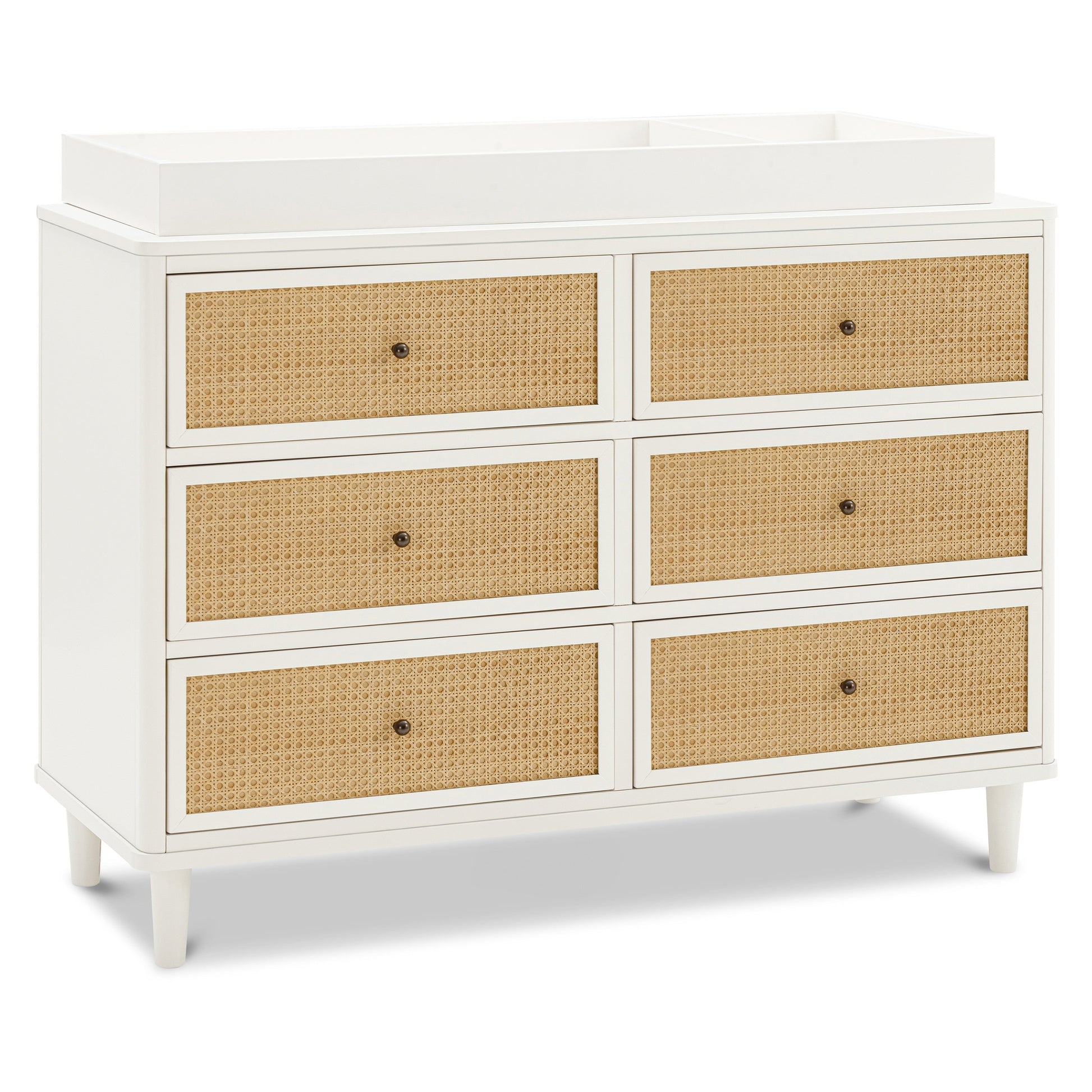 Namesake Dressers Namesake Marin with Cane 6-Drawer Dresser