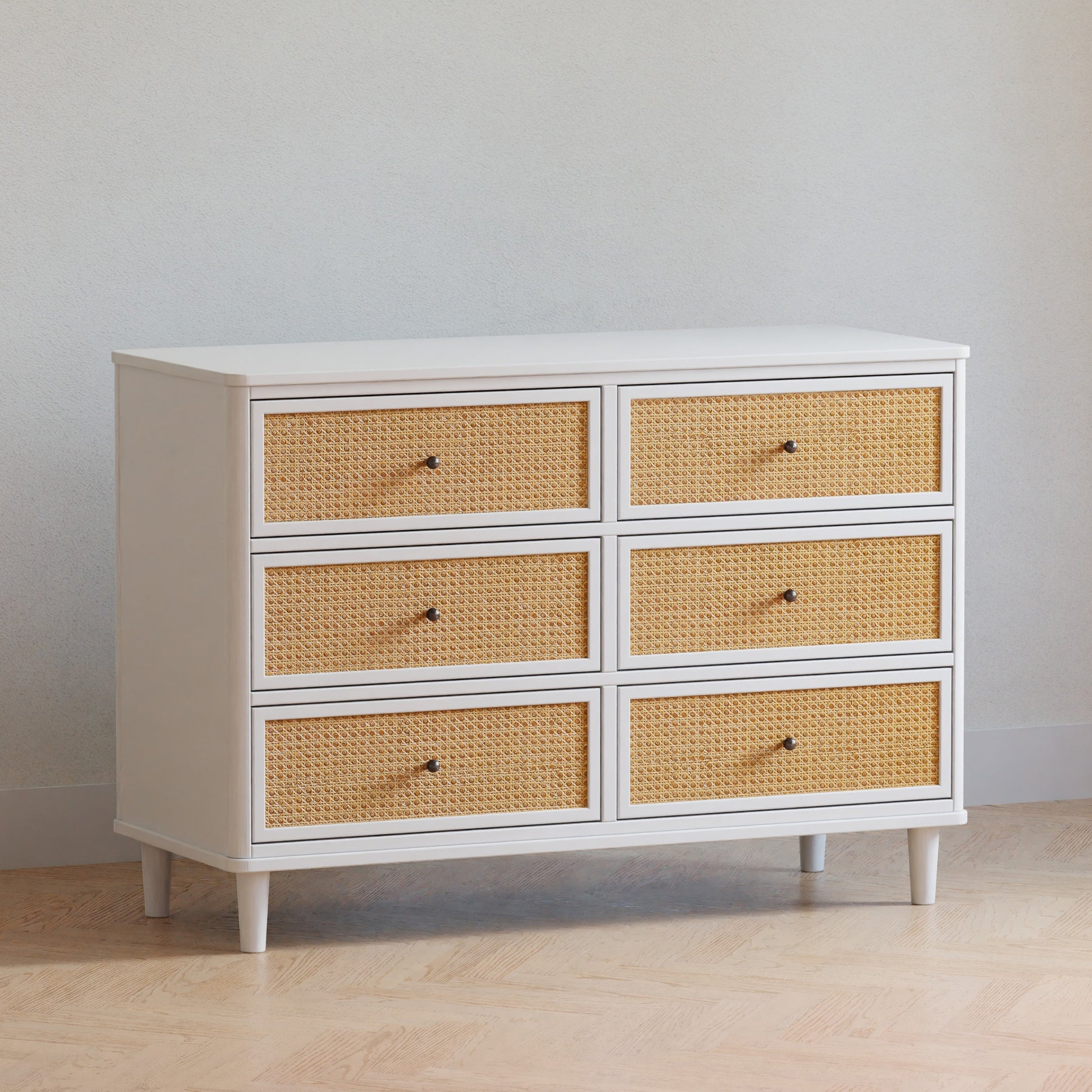 Namesake Dressers Namesake Marin with Cane 6-Drawer Dresser