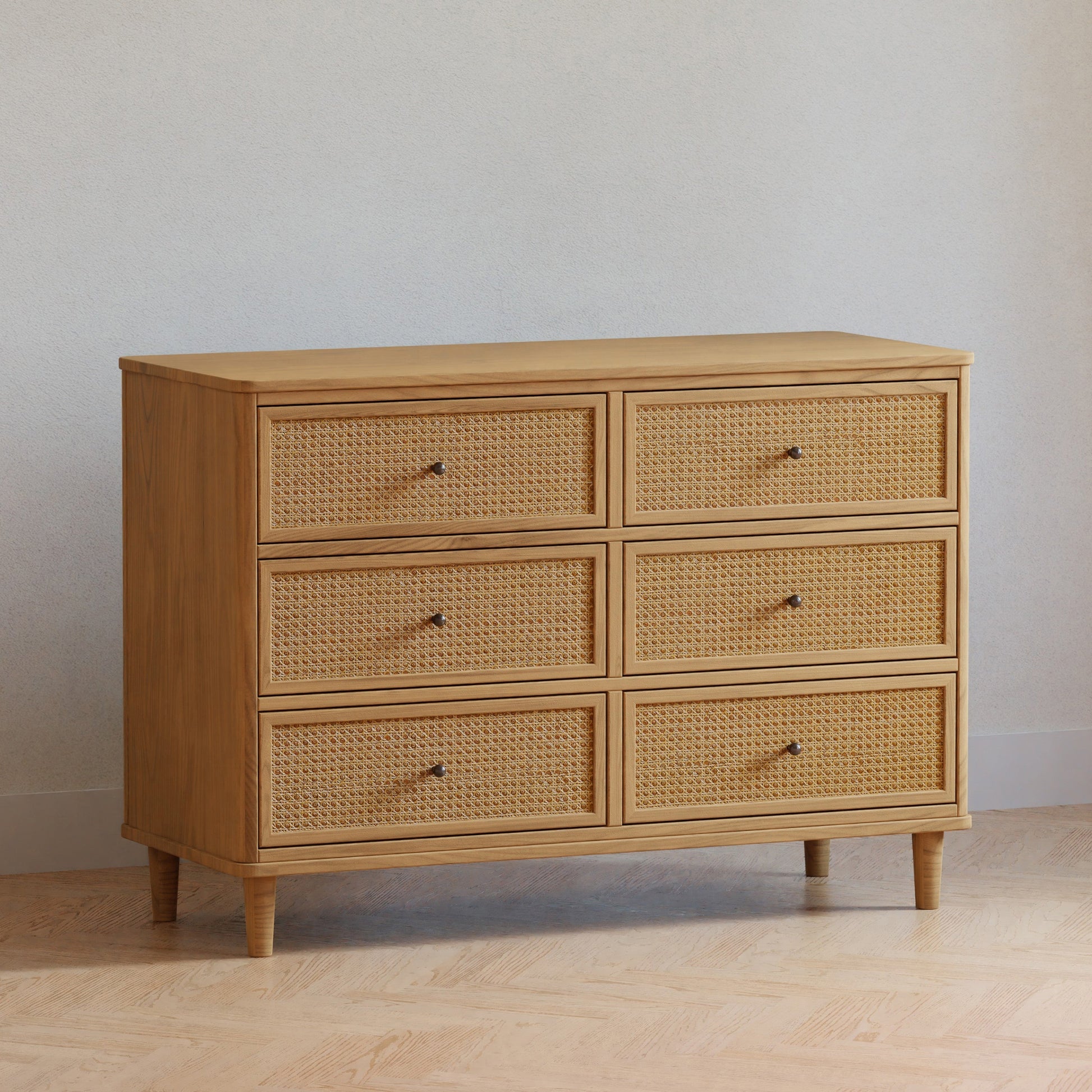 Namesake Dressers Namesake Marin with Cane 6-Drawer Dresser