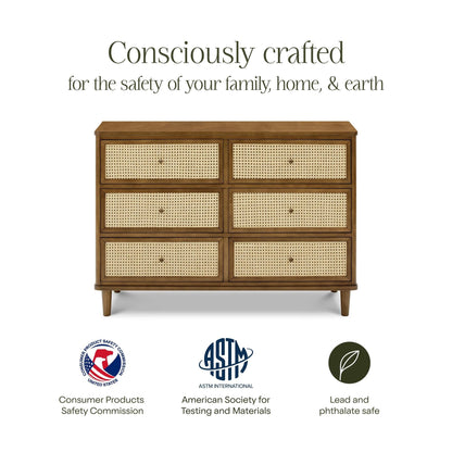 NamesakeNamesake Marin with Cane 6-Drawer DresserBabysupermarket
