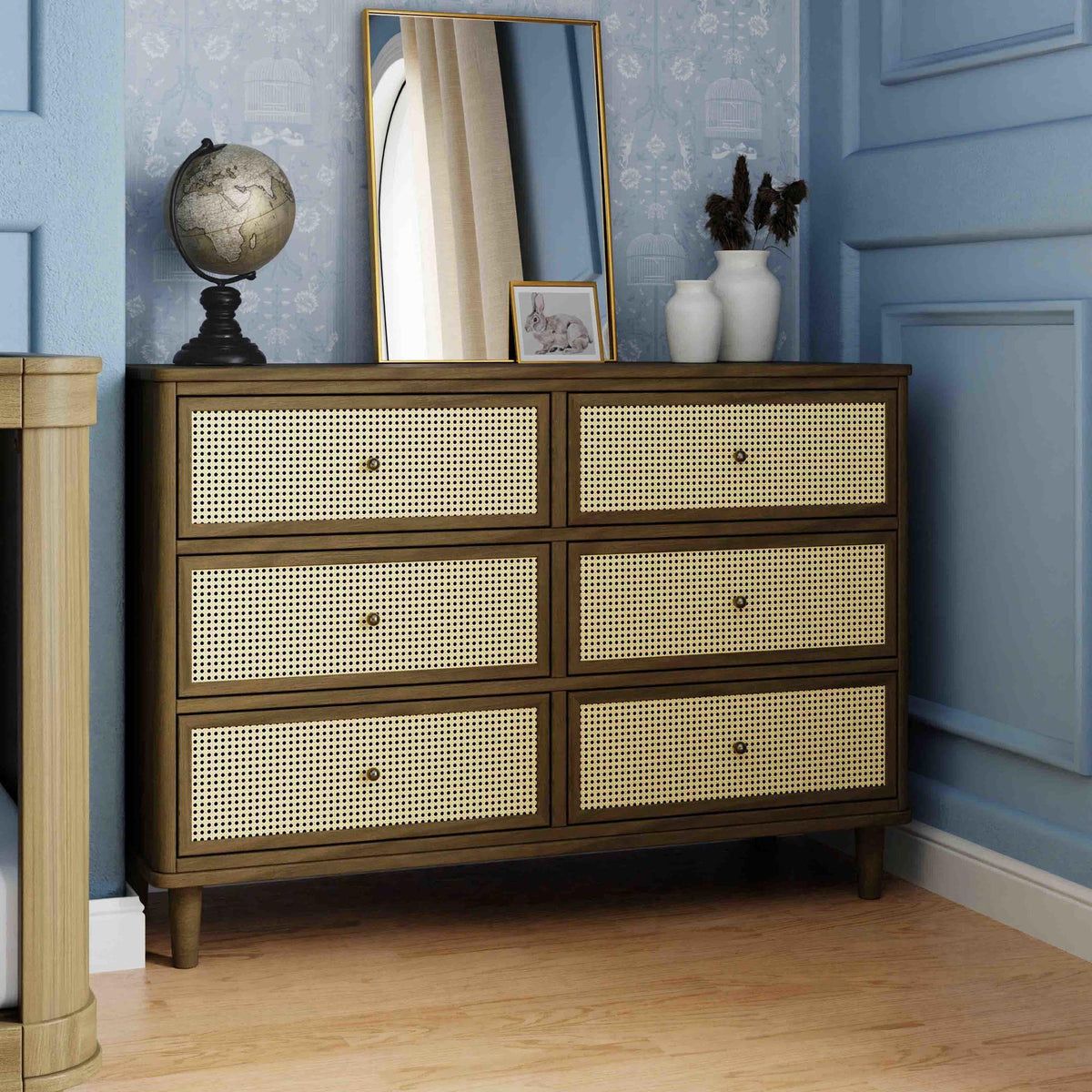 NamesakeNamesake Marin with Cane 6-Drawer DresserBabysupermarket