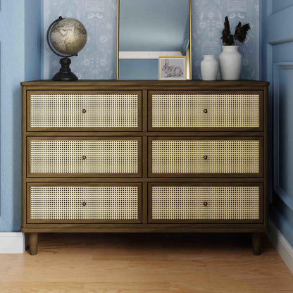 NamesakeNamesake Marin with Cane 6-Drawer DresserBabysupermarket