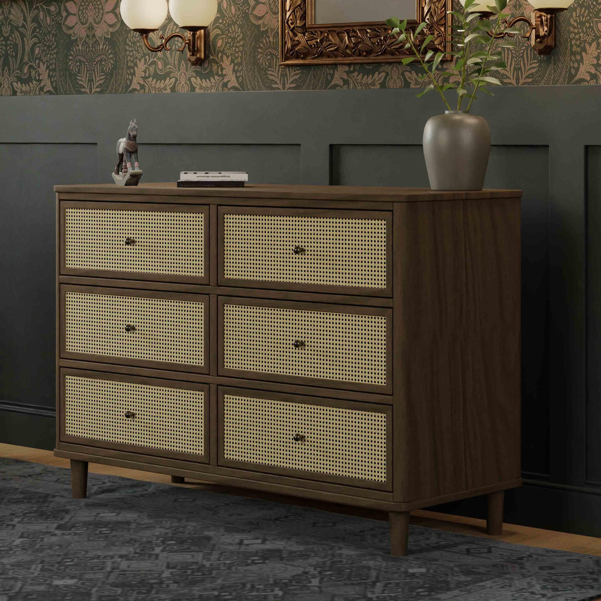 NamesakeNamesake Marin with Cane 6-Drawer DresserBabysupermarket