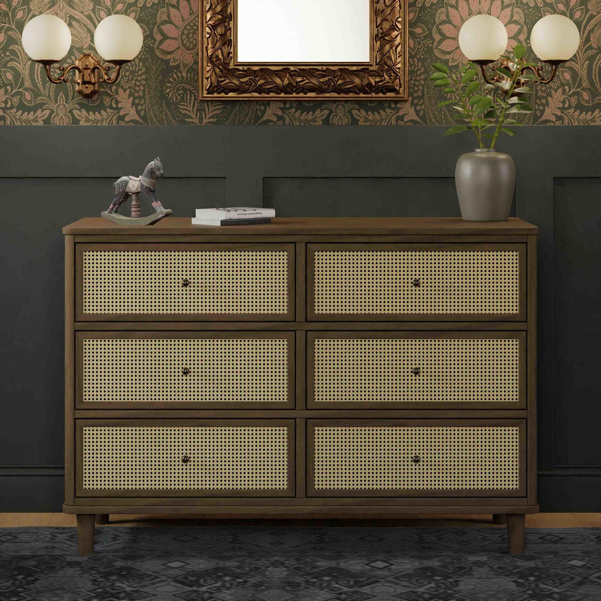 NamesakeNamesake Marin with Cane 6-Drawer DresserBabysupermarket