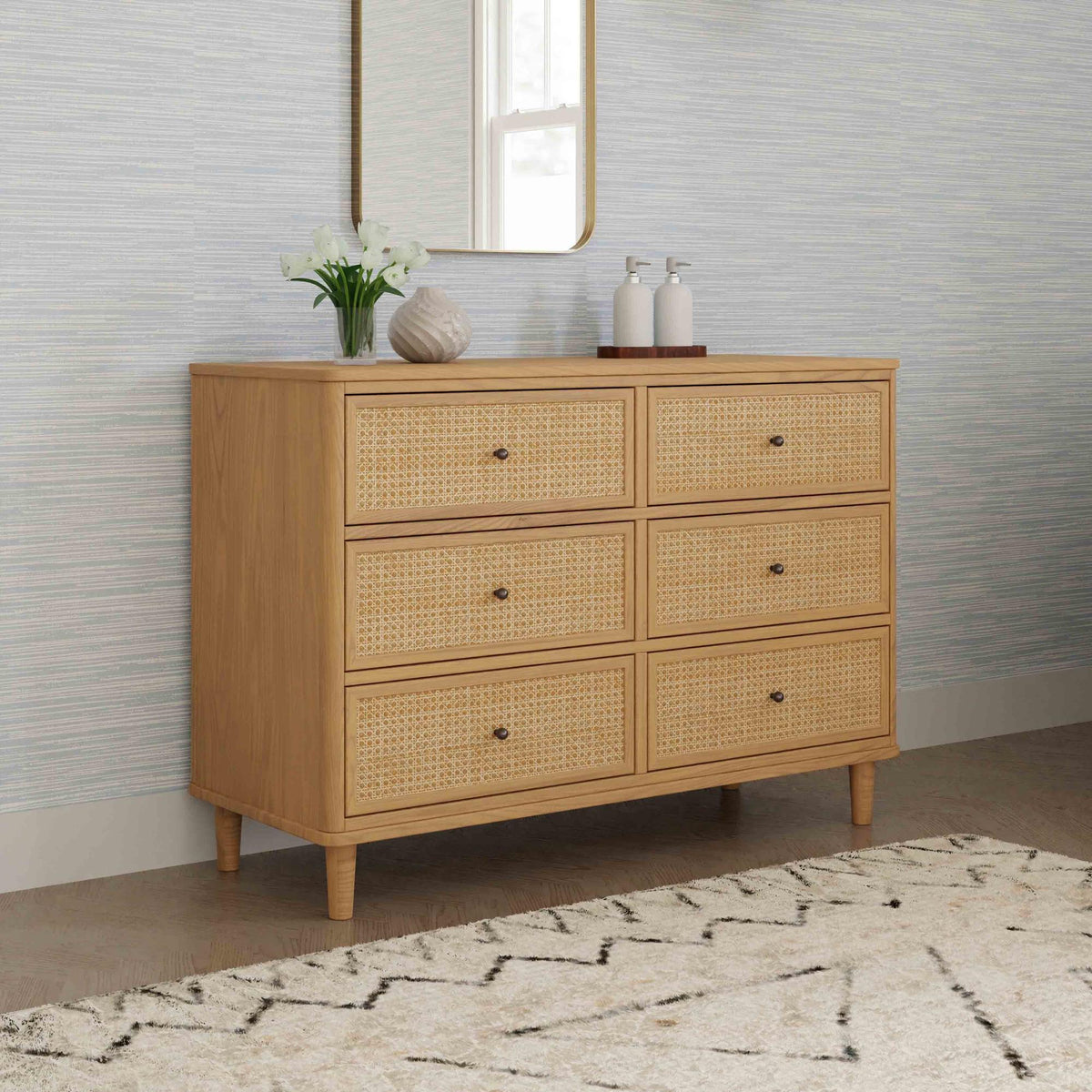 NamesakeNamesake Marin with Cane 6-Drawer DresserBabysupermarket