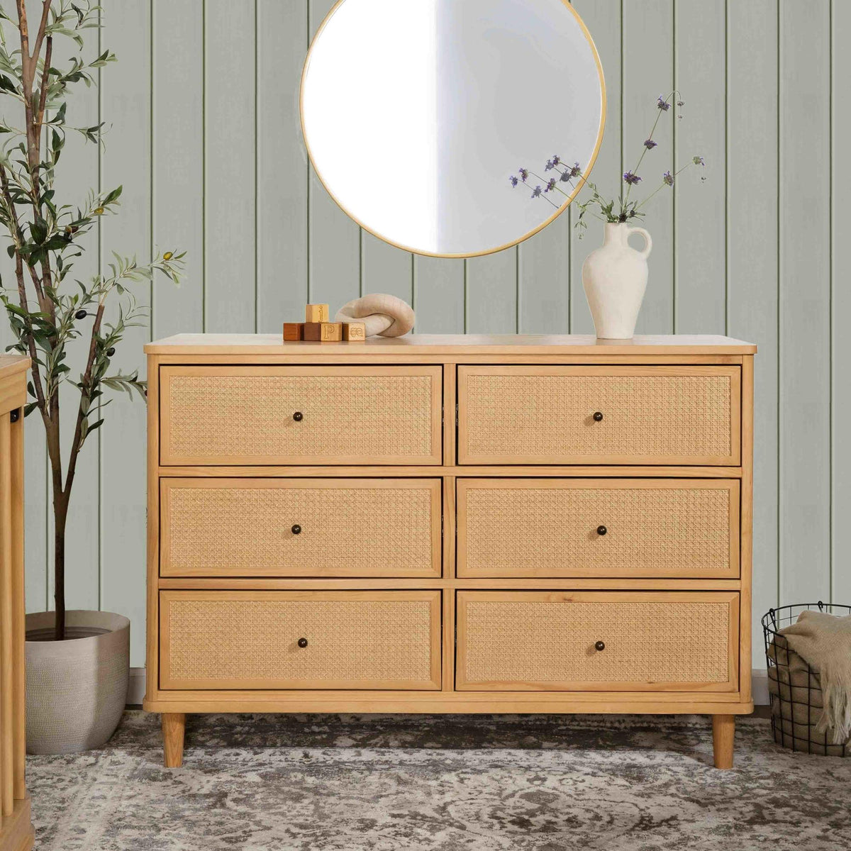 NamesakeNamesake Marin with Cane 6-Drawer DresserBabysupermarket
