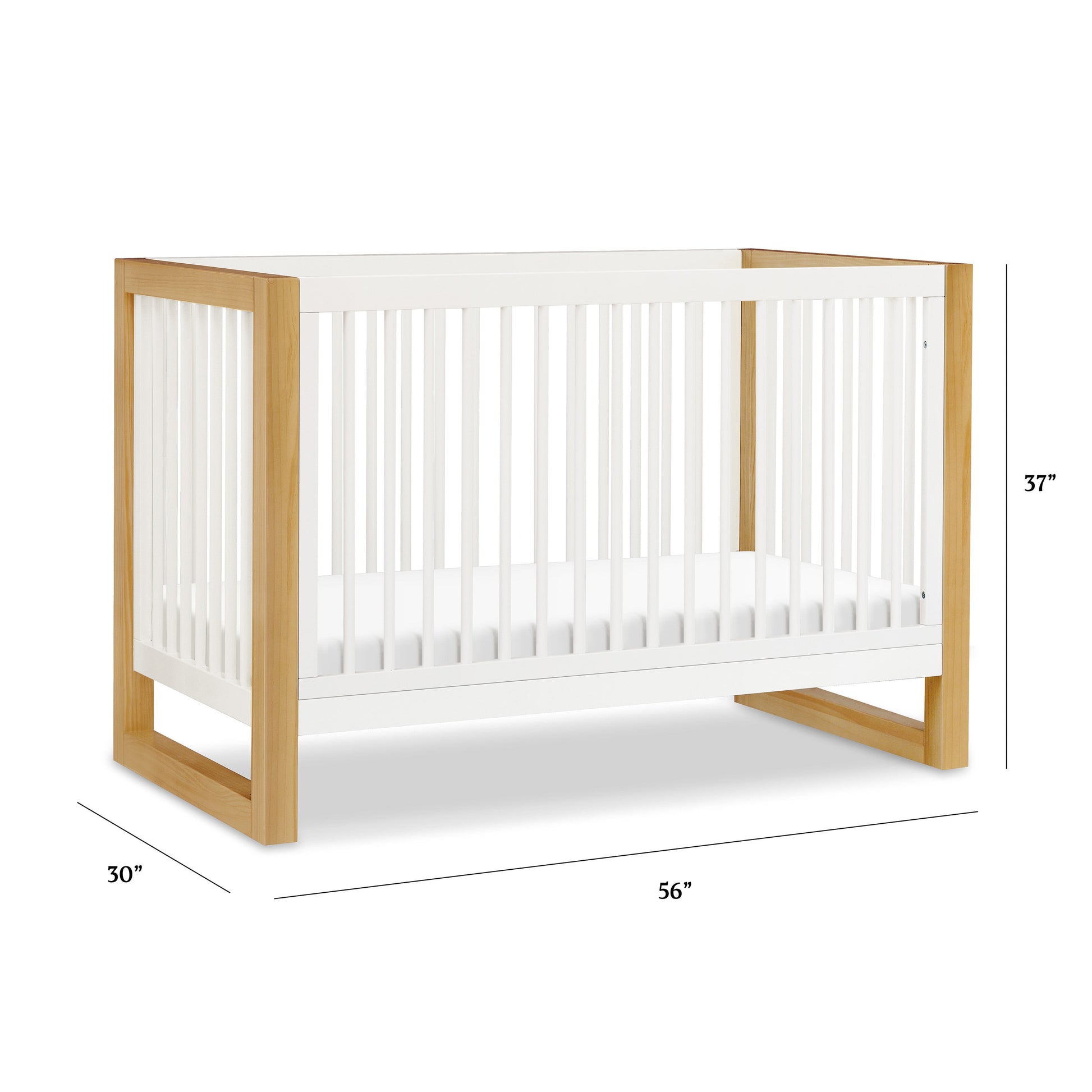 Namesake Cribs Namesake Nantucket 3-in-1 Convertible Crib with Toddler Bed Conversion Kit